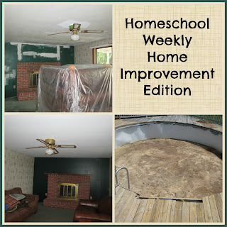 Homeschool Weekly: Home Improvement Edition on Homeschool Coffee Break @ kympossibleblog.blogspot.com