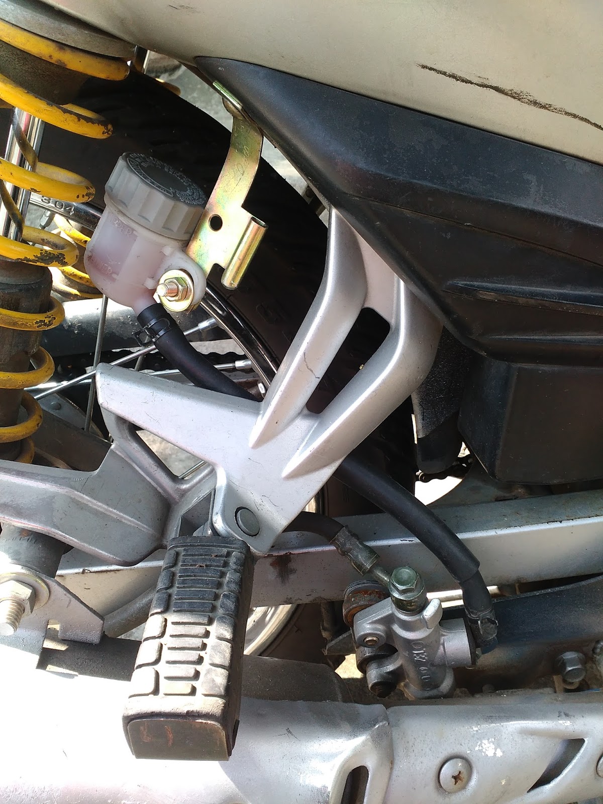 Pasang Cakram Belakang Jupiter Z