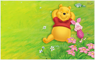 Winnie the Pooh at Spring: Free Printable Frames, Invitations or Cards. Winnie the Pooh at Spring: Free Printable Frames, Invitations or Cards.