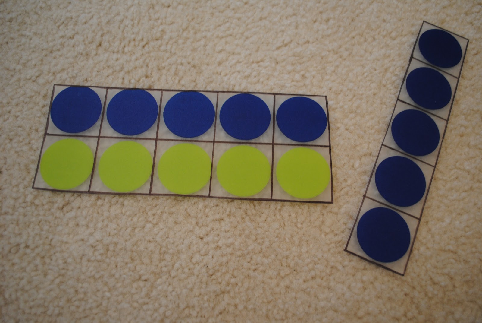 First Grader...at Last! Ten Frames and "Shake Up" Games