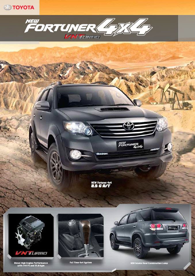 New Fortuner 4x4