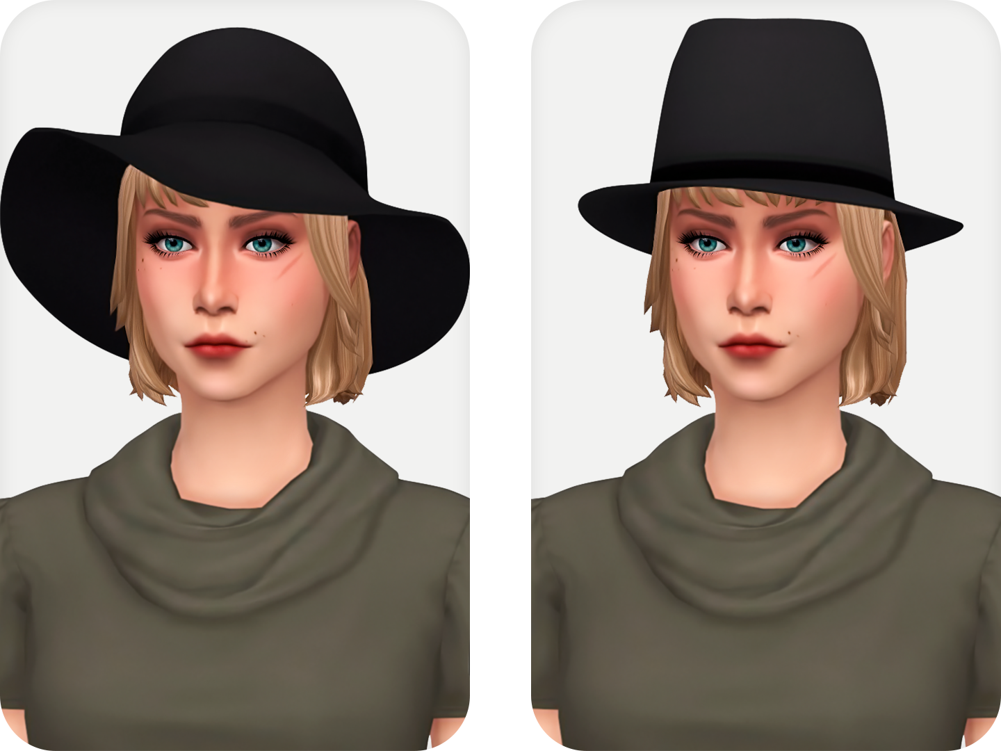 Dana Sims 4 CC Hair