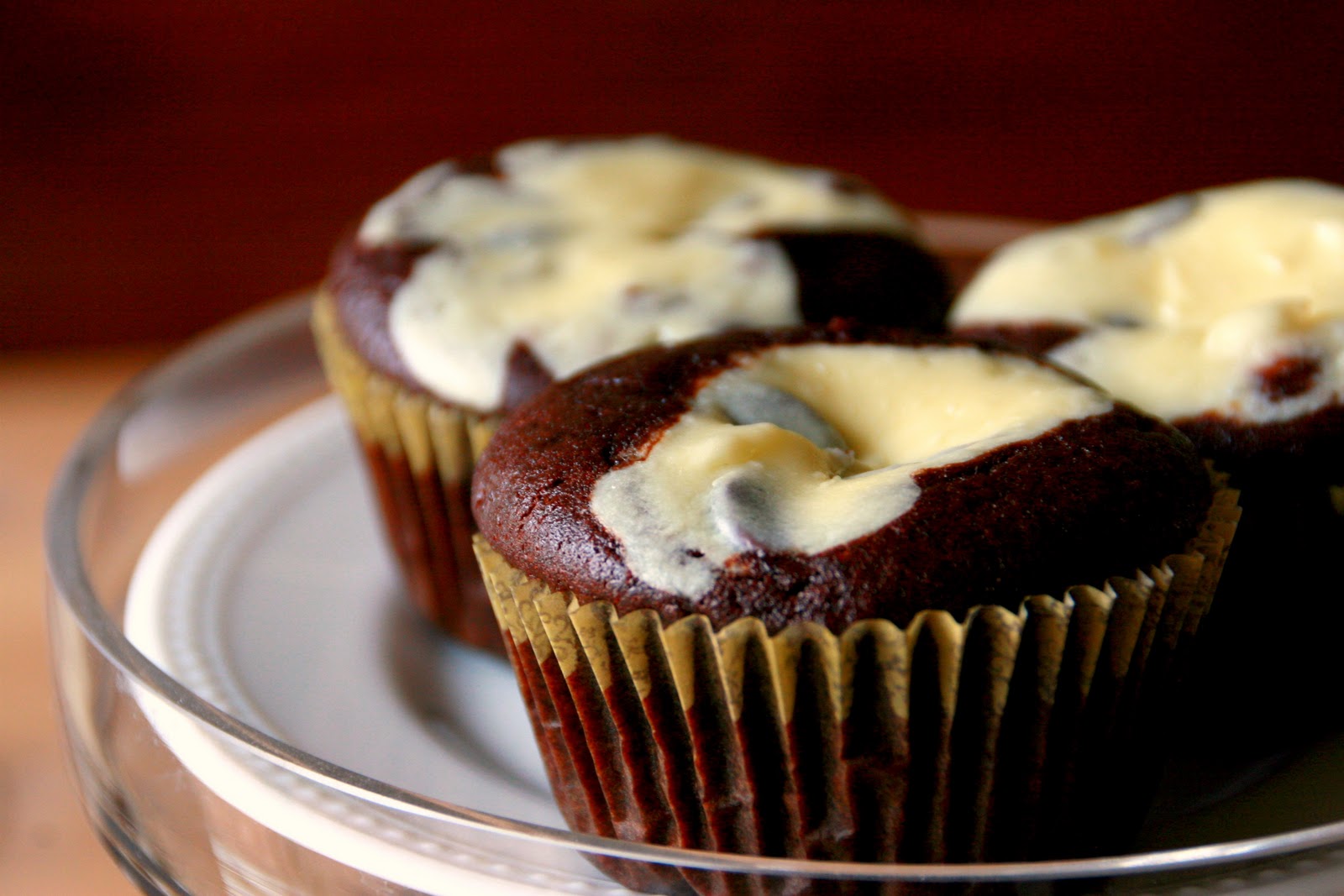 Cooking with Chopin, Living with Elmo: Chocolate-Cream Cheese Cupcakes