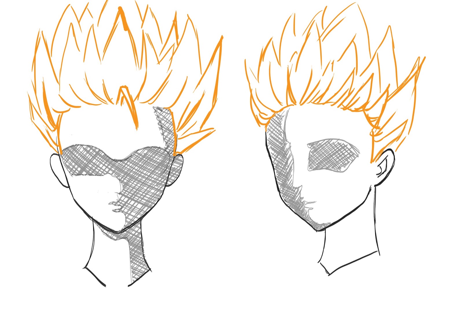 How to Draw AnimeManga Hair  Draw Central