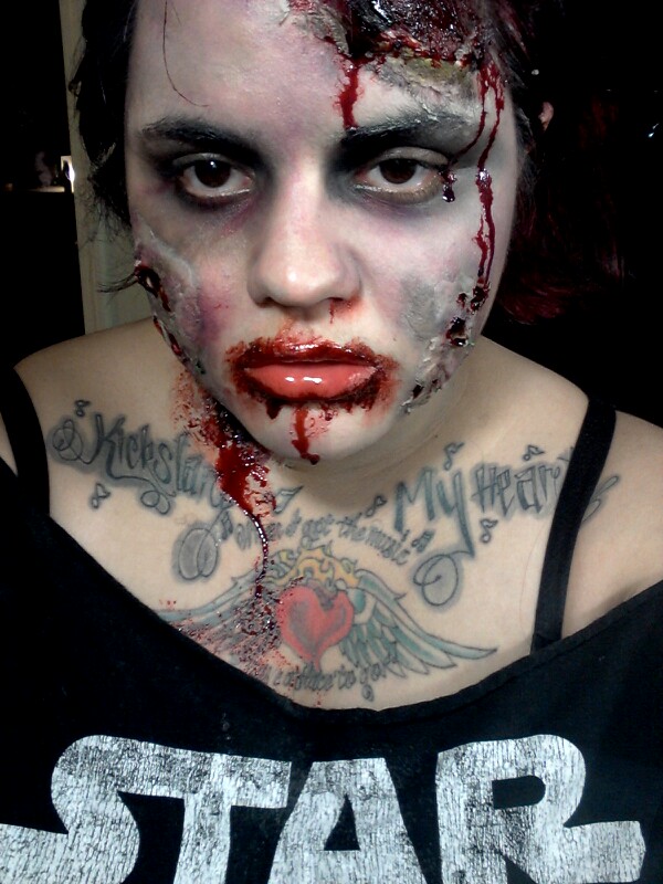 Have You Met Ashley? Decaying Zombie Halloween 2013 Makeup Tutorial.