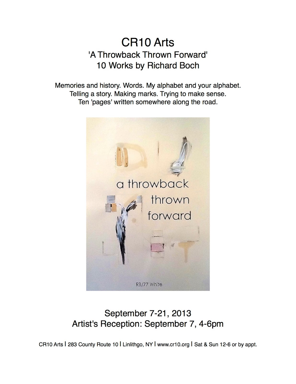 Stupefaction A Throwback Thrown Forward Art by Richard Boch