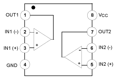 Simple Preamp Mic using IC LM358 |Simple Electronic Circuit Diagram