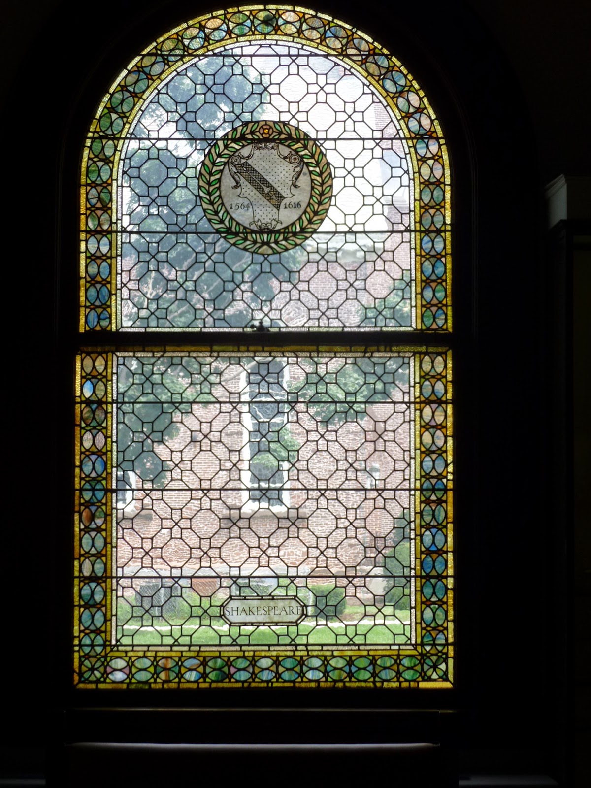 Photoops Shakespeare Stained Glass Window Springfield, MA