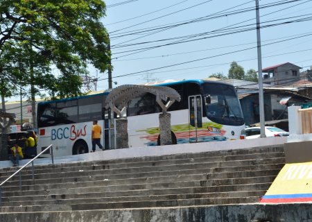BGC bus from Guadalupe ferry station to Bonifacio Global City