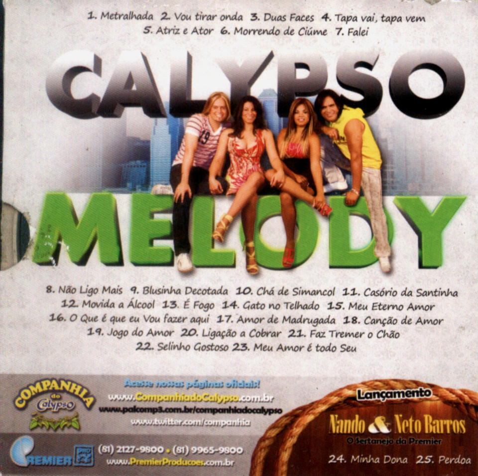 MEU ARQUIVO MUSICAL: COMPANHIA DO CALYPSO - Vol. 08