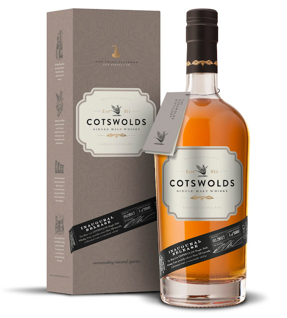 The Cotswolds Distillery Single malt whisky.
