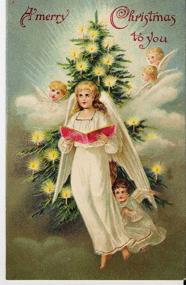 Merry Christmas Angel - HD Wallpapers Blog