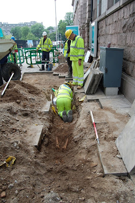Medieval graveyard uncovered in Aberdeen