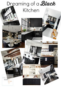 Dreaming of a BLACK kitchen :: OrganizingMadeFun.com