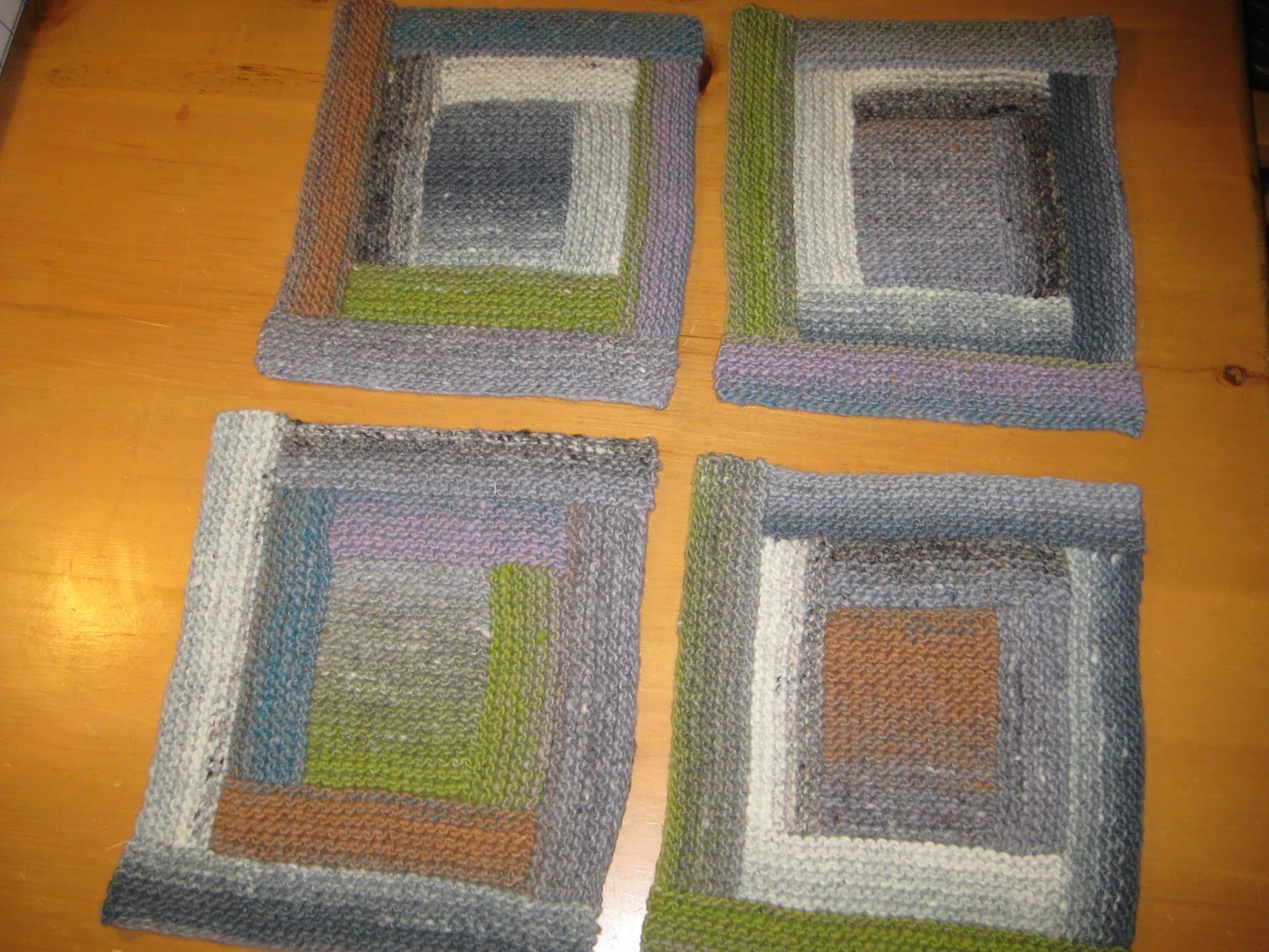 A Really Good Yarn Log Cabin Afghan