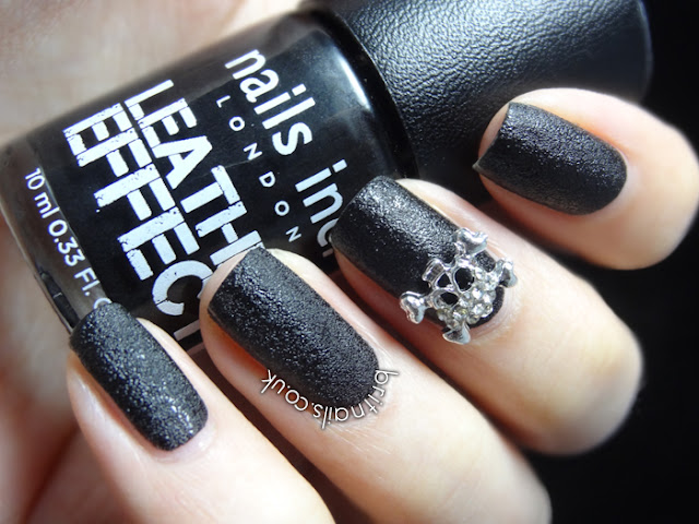 Nails Inc Bling It On Leather and Skulls Noho