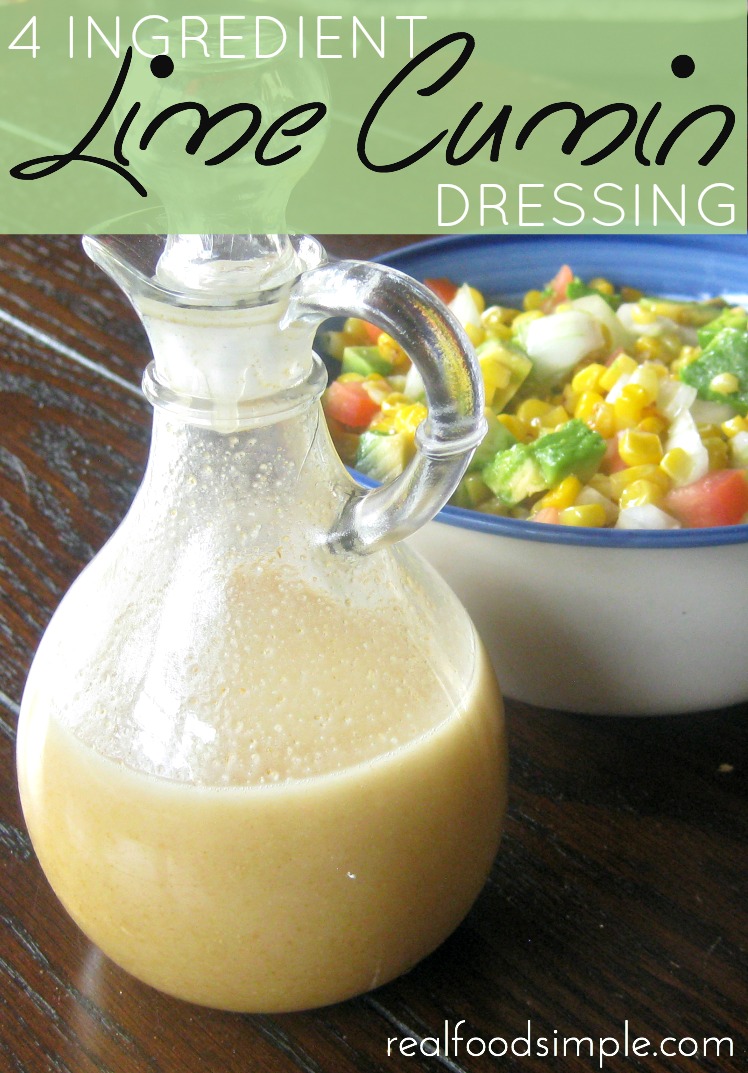 4 ingredient lemon ginger dressing real food simple