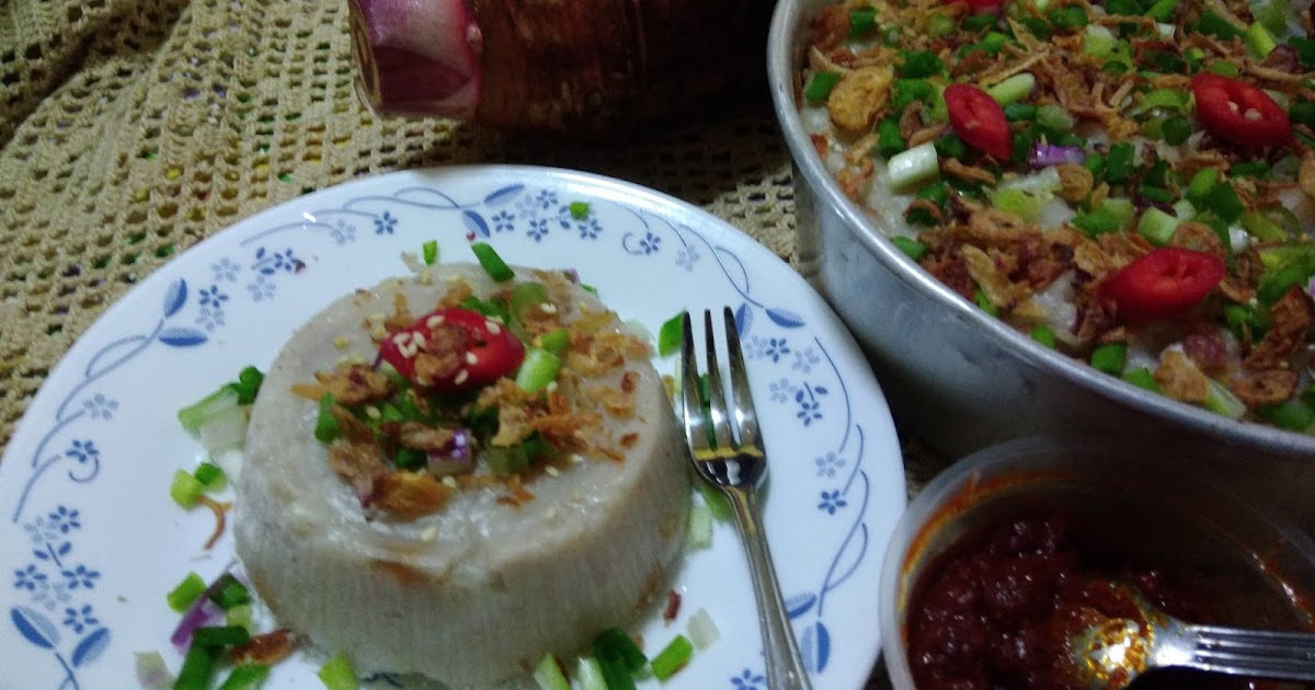 Cooking with Lu Steam Yam Cake