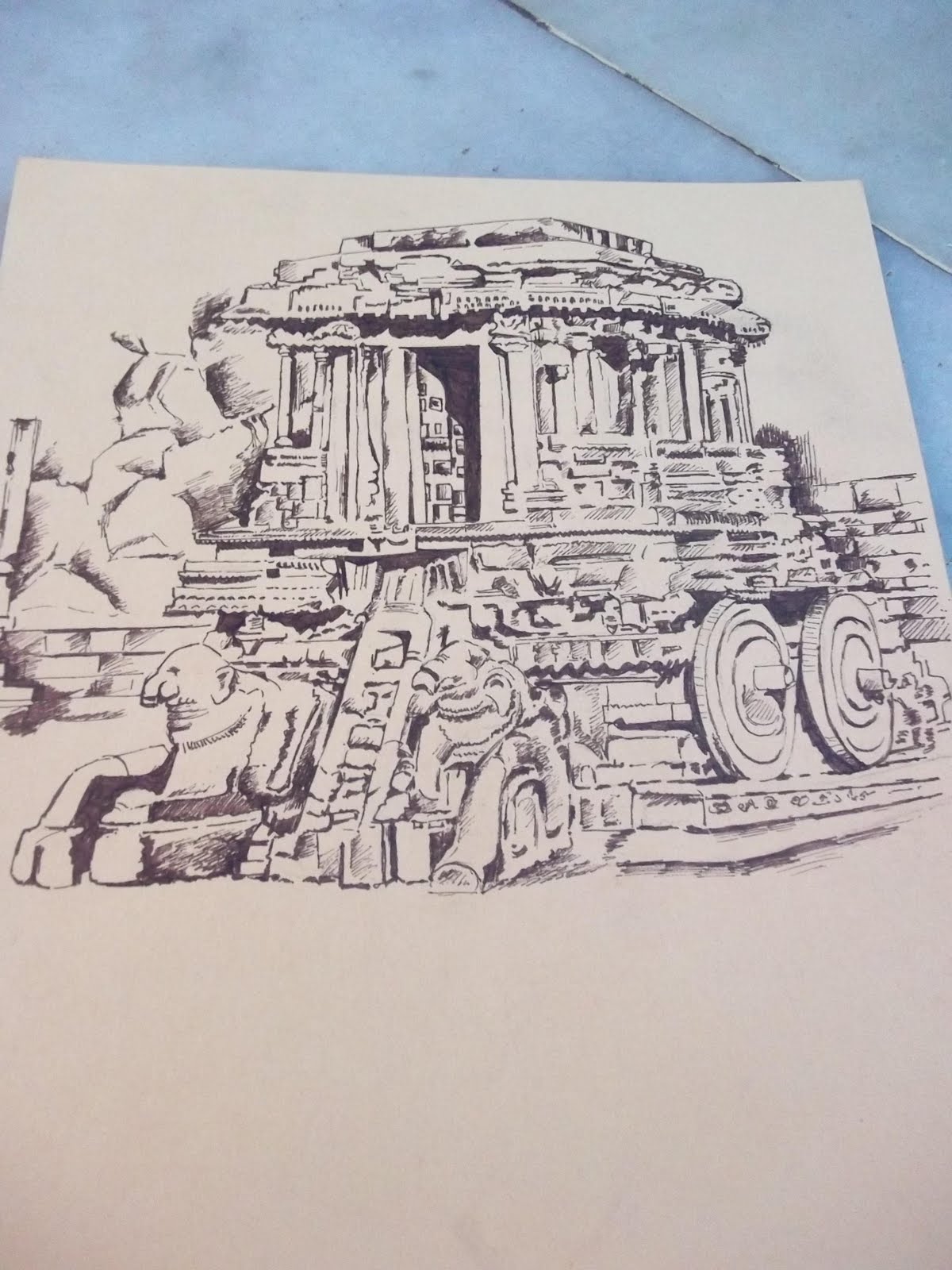 Commercial Art Portfolio: Pencil Sketch