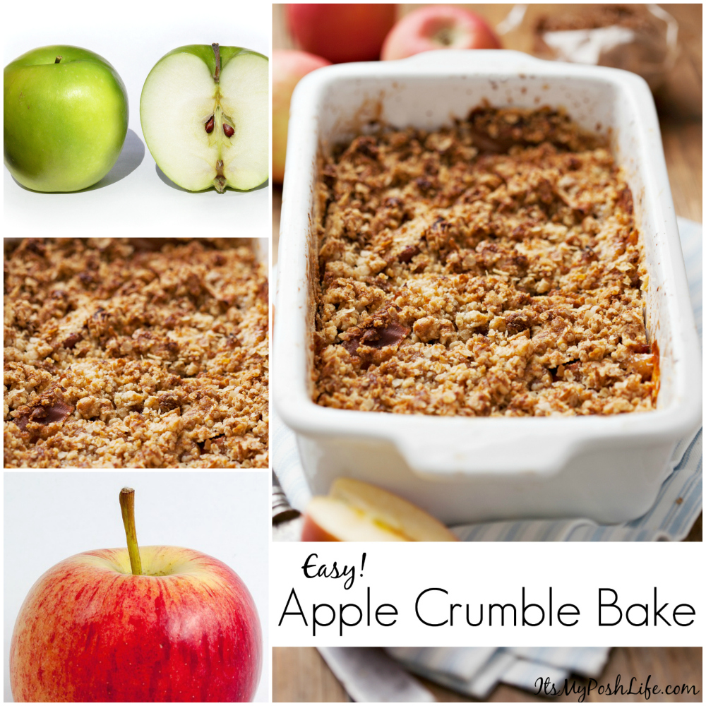 Easy Apple Crumble Bake Easy Apple Crumble Bake