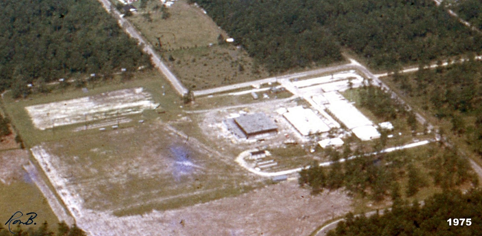 Tammany Family Pearl River High 1975 Aerial