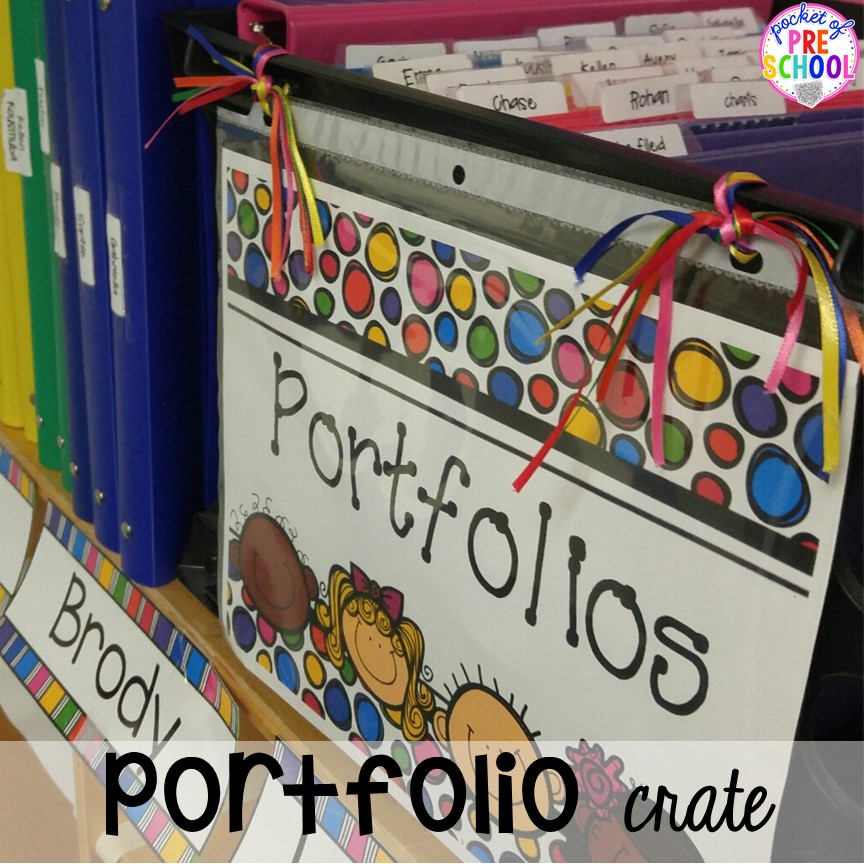 Student Portfolio And Assessment Organization Hacks Pocket Of Preschool