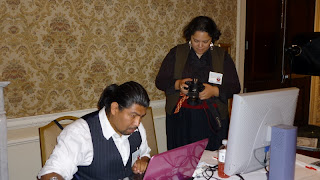 Official Photographer, Jennifer Ytuarte and assistant