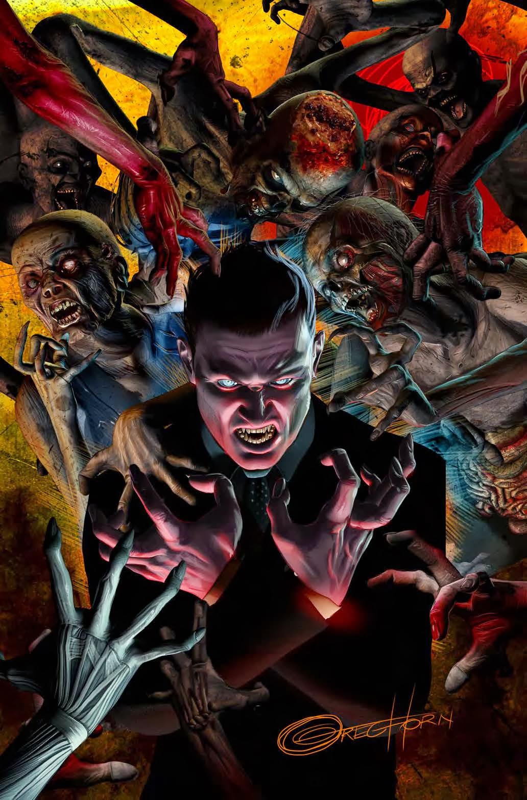 Empire of the Dead #2 variant cover (Greg Horn)