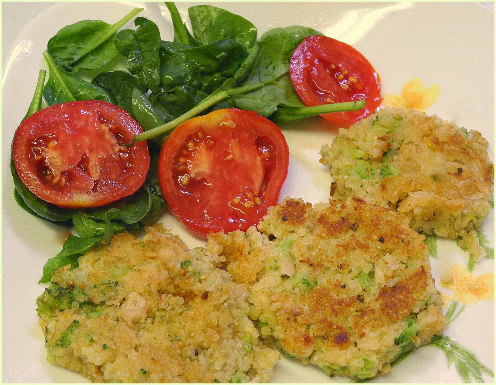 Broccoli and Quinoa Fritters WWDH