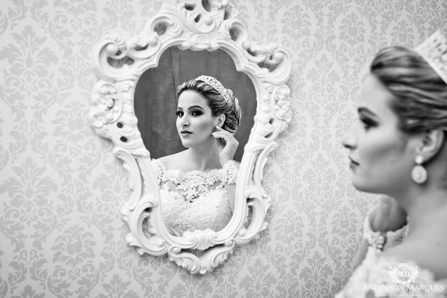 noiva, vestido de noiva, making off, prévia da noiva, casamento clássico, casamento elegante, casamento chique, casamento real, casamento, cerimonia de casamento, anderson marques, noiva se olhando no espelho