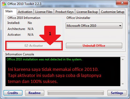 Activator office 2010