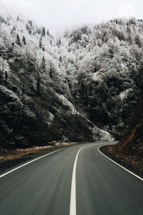 winter road inspiration
