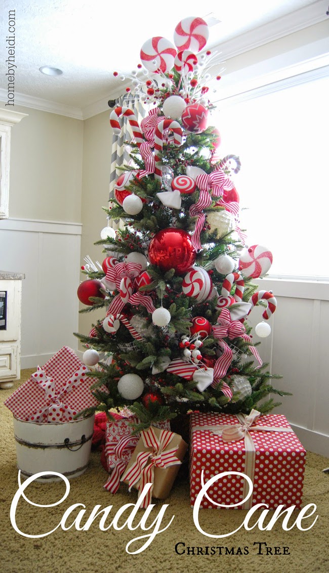 Candy Cane Themed Decorations : Süßigkeiten - Weihnachtsbaum | Diy ...