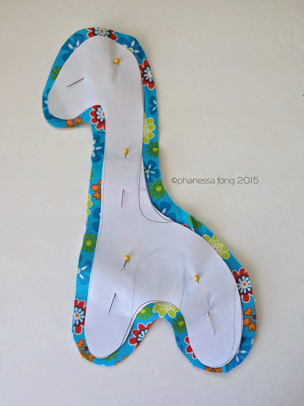 Phanessa's Crafts Baby Giraffe Tag Toy