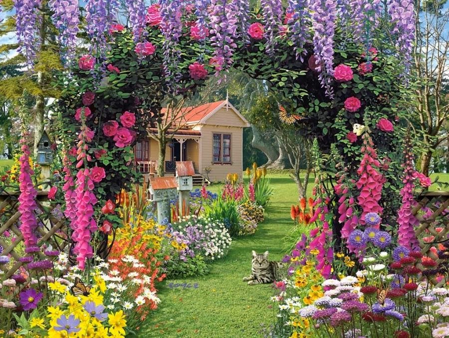 English garden wallpaper Downloade | Pic Gallery