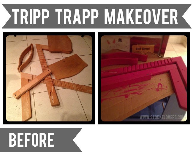 painting stokke tripp trapp