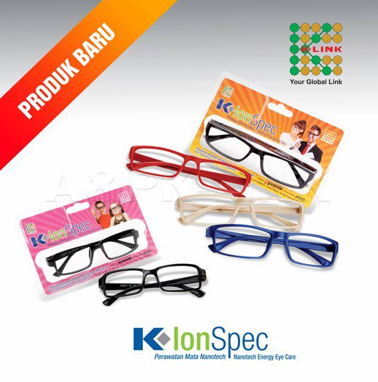 Produk K LINK Kacamata  K Ionspec Kacamata  Therapy K Link 