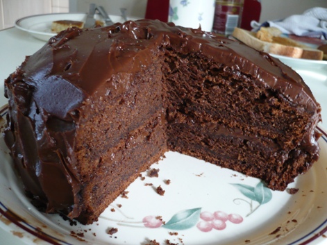 Chocolate Date Fudge Cake Chocolate Date Fudge Cake