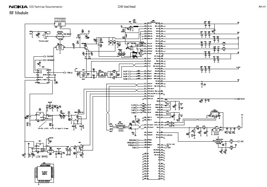 Nokia 2260 Schematic Diagram - Phone Diagram