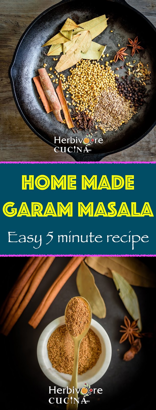 Herbivore Cucina Homemade Garam Masala