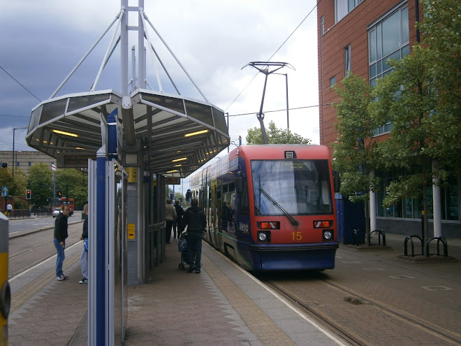 The metro at Wolverhampton.