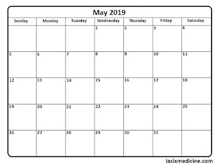 Free Printable Calendar May 2019 Free Printable Calendar May 2019