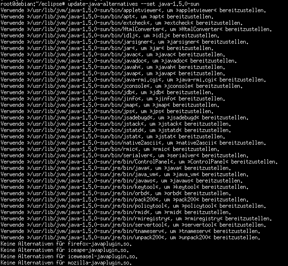 update alternatives java update alternatives java