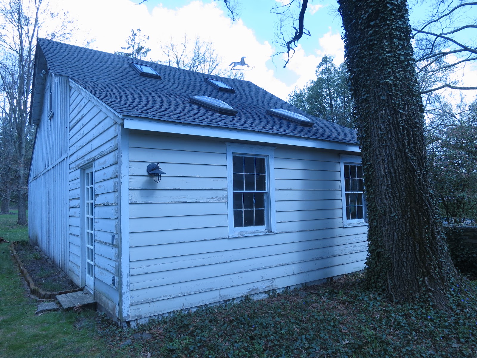 An Old Farm A New Barn Roof