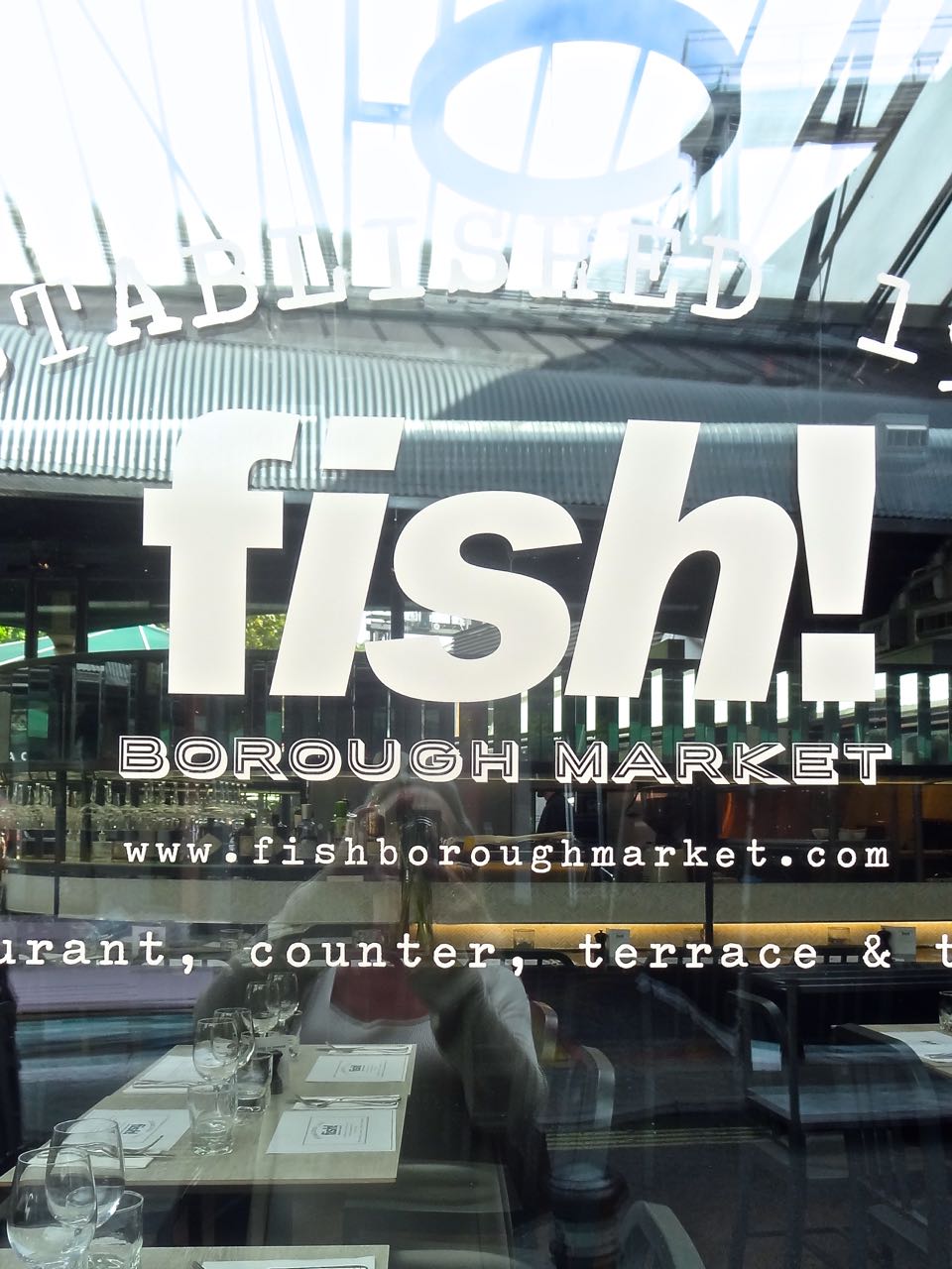 Scrumpdillyicious London's Borough Market & Fish! Seafood Restaurant