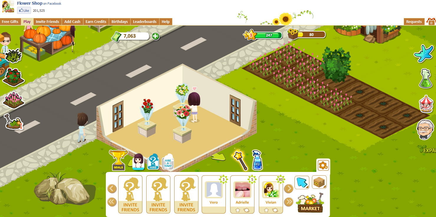Kaladrielle games . Flower Shop on Facebook