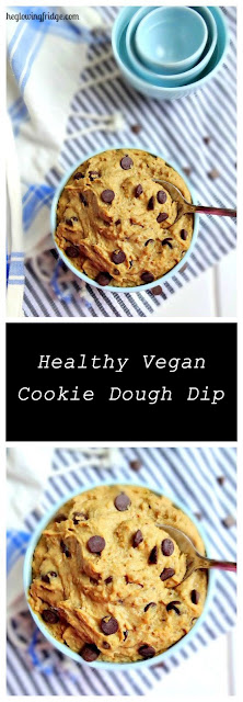 Healthy Vegan Cookie Dough Dip Recipe #recipe Healthy Vegan Cookie Dough Dip Recipe