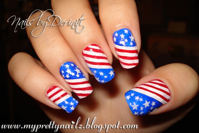 9. Red, White, and Blue Ombre - wide 2