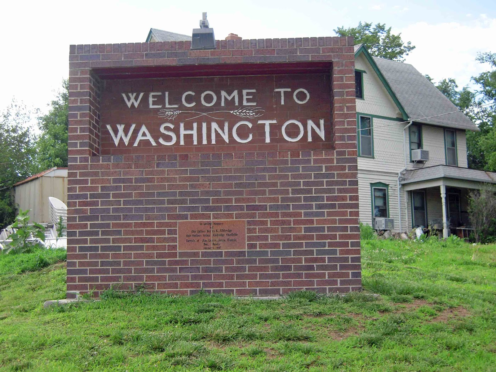 Geographically Yours Washington, Kansas