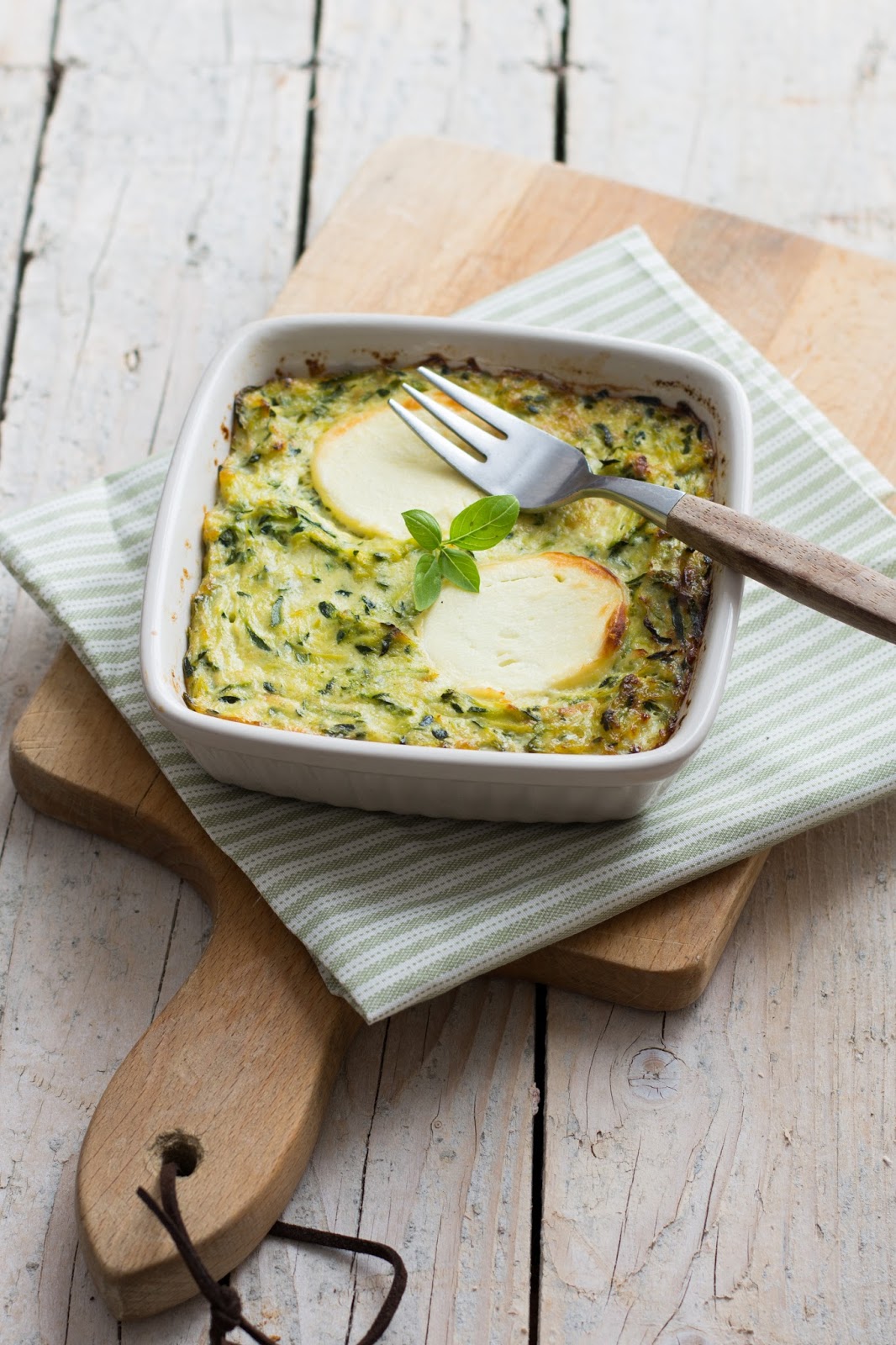 Chic, Chic, Chocolat Gratin de courgettes au chèvre